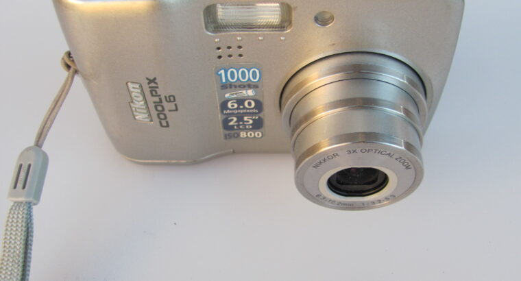 Nikon Coolpix L6 Digital Camera UNTESTED