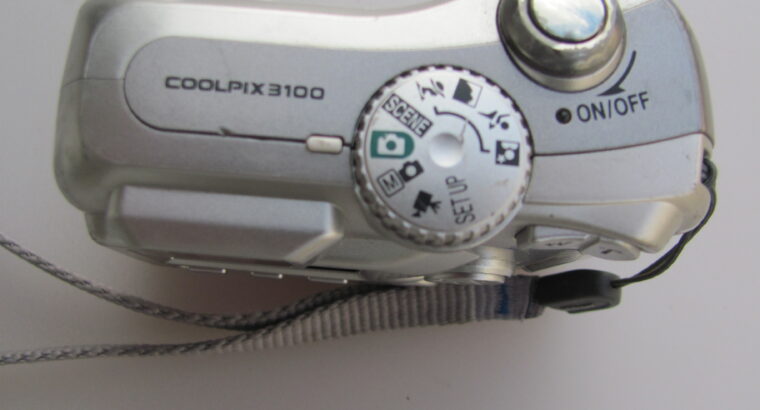 Nikon Coolpix 3100 3MP Digital Camera UNTESTED