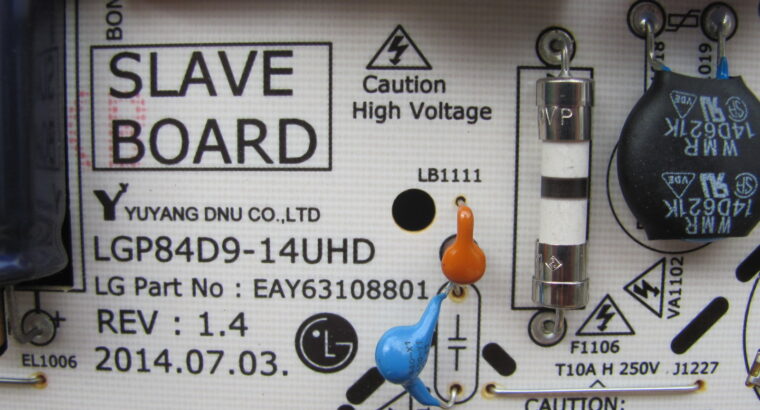 Slave Power Board EAY63108801 for LG 84UB980T