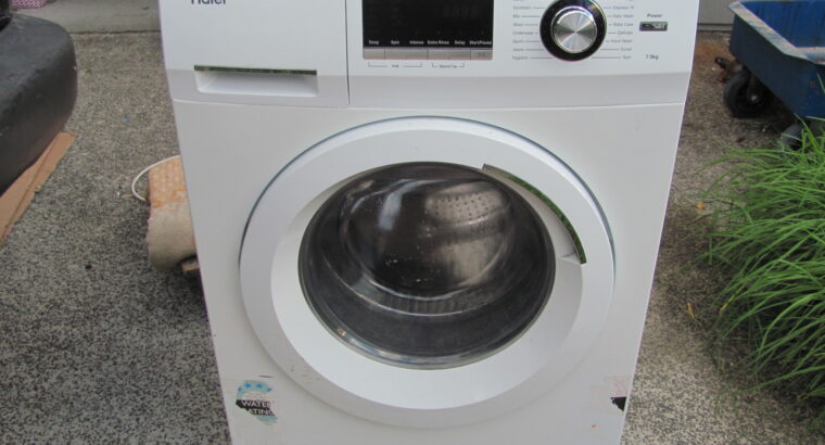 Washing machine HAIER HWF75AW1 7.5KG FAULTY