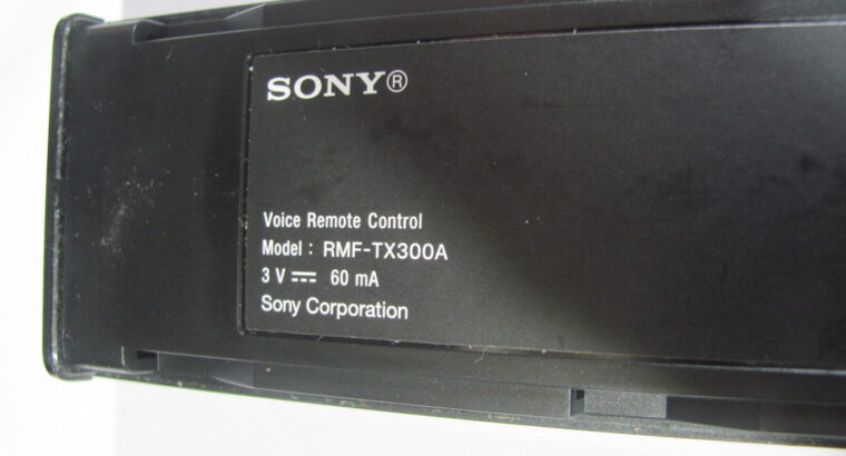SONY TV REMOTE RMF-TX300X