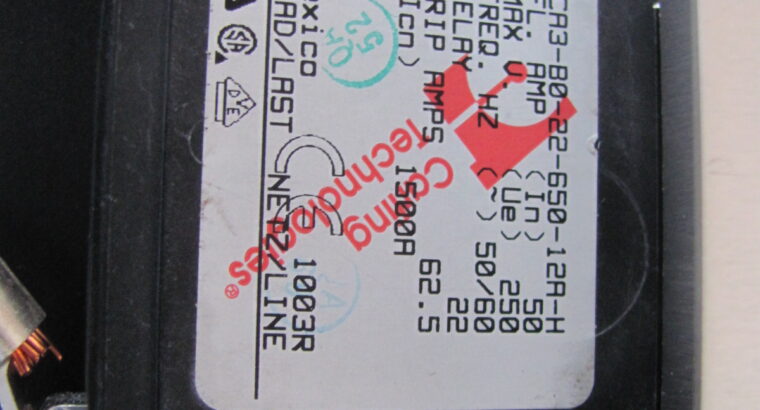 Circuit Breaker CA3-80-22-650-12A-H 50A