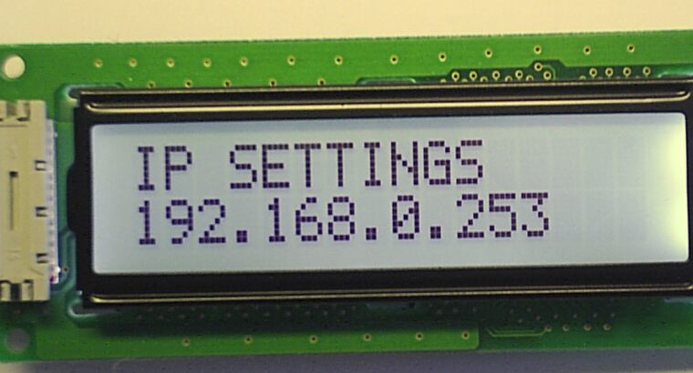 MC1602F7-SBLW Alphanumeric LCD Display