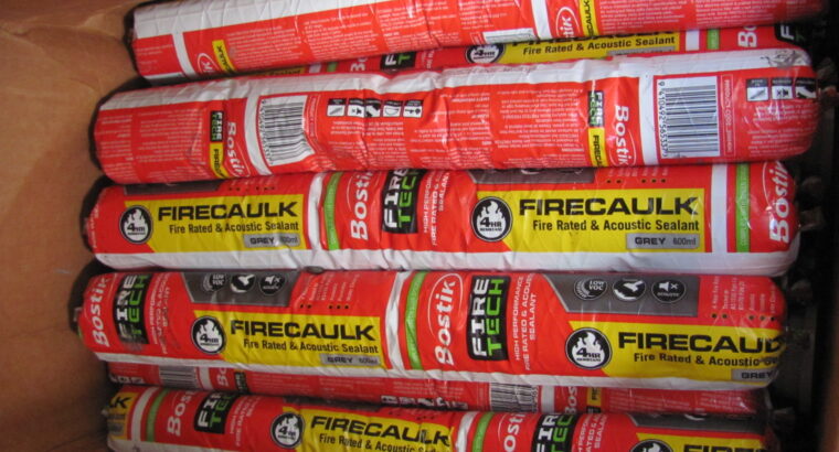 Bostik Firetech Firecaulk Sealant Sausage 600ML