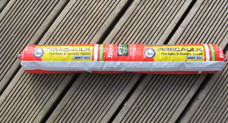 Bostik Firetech Firecaulk Sealant Sausage 600ML