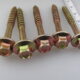 Timber Screws Hex Yellow zinc 12G-11 x 45mm(100pc)
