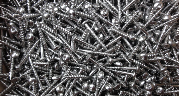 CHIPBOARD s/s 304 SCREWS 10G-10 x 38mm (1000pcs)