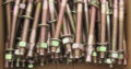 DYNA BOLT/THRU BOLT M12 x 135mm YELLOW ZINC(25pcs)
