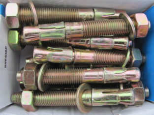 DYNA BOLT/THRU BOLT M16 x 120mm YELLOW ZINC(14pcs)
