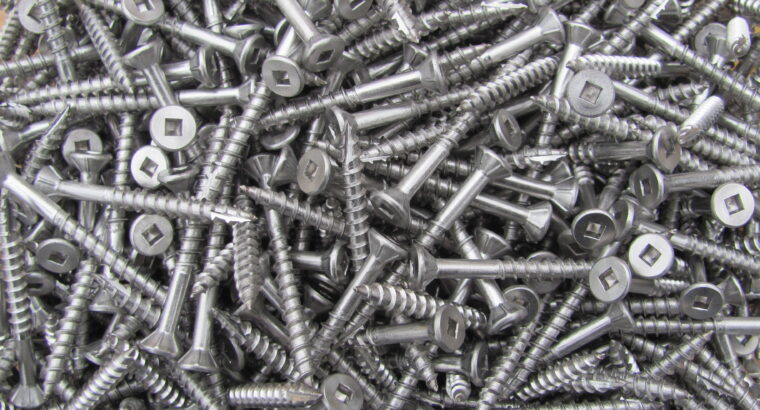 DECKING SCREWS 10G-10X50mm 304 S/S (QTY 1000pcs)