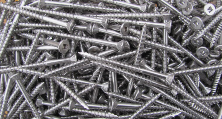 DECKING SCREWS 10G-10X65mm 316 S/S (QTY 500pcs)