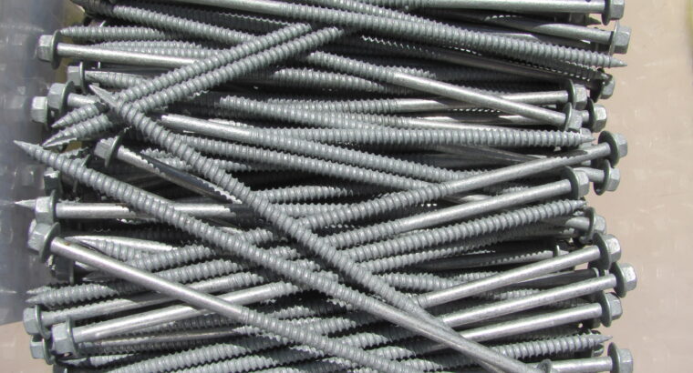 TYPE 17 SCREWS – 14G-10x 200mm – HEX HEAD (250pcs)