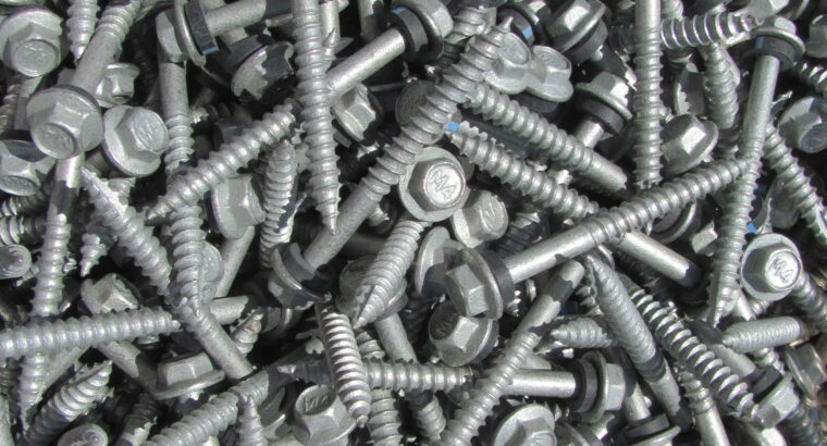 TYPE 17 ROOFING SCREWS – 14G-10x 65mm (1000pcs)