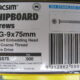 Chipboard Screws 10G-9 x 75mm 304 S/STEEL(500pcs)