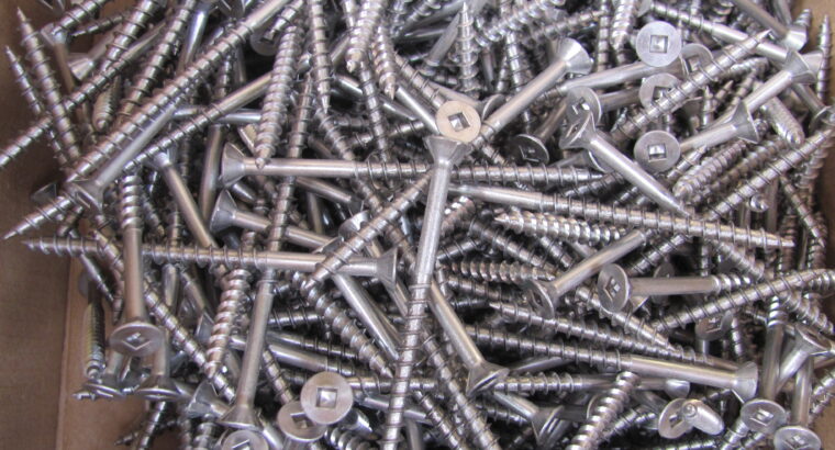 Chipboard Screws 10G-9 x 75mm 304 S/STEEL(500pcs)
