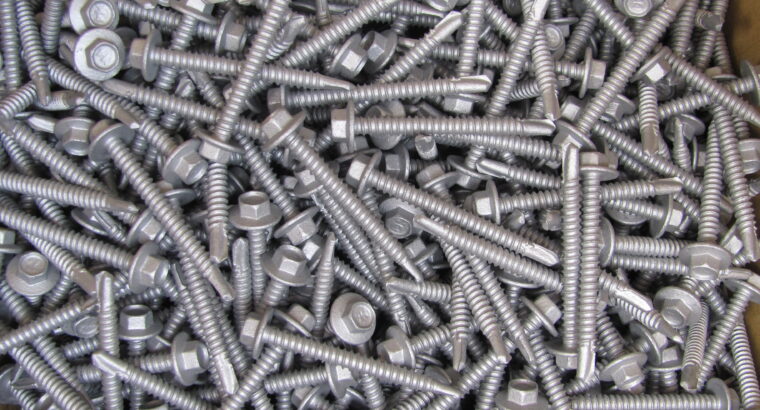 SELF DRILLING SCREWS 12G-14 x 55mm GALV (1000pcs)