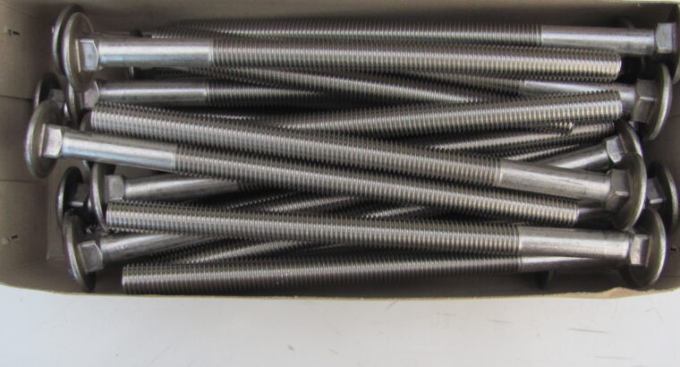 M12 x 200mm 316 Stainless Steel MUSHROOM Head