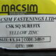 CHIPBOARD YELLOW ZINC SCREWS 8 x 3/4 (1000pc)