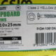 CHIPBOARD YELLOW ZINC SCREWS 8G-10 x 25mm (1000pc)