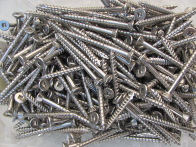 DECKING SCREWS 12G-11 x 65mm 316 S/S (QTY 500pcs)