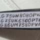 STAND(FEET) for LG 86UM7580PVA with Screws