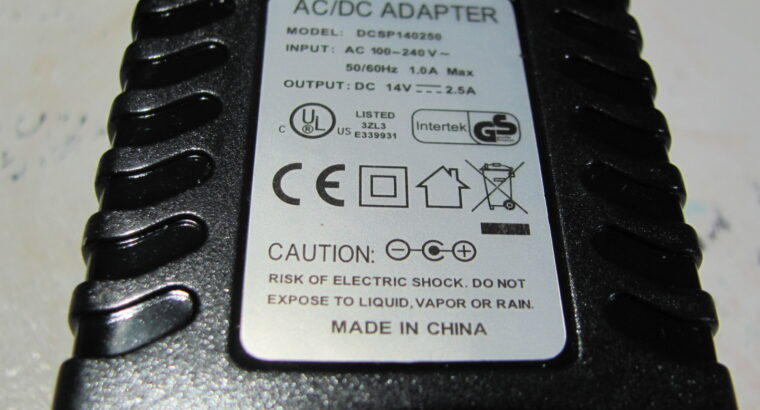 POWER SUPPLY 14V 2.5A