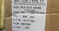 Batten Screw 14G-10x100mm S/Steel 304(800pcs)