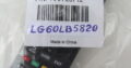 LG TV Remote AKB73756504 as NEW CONDITION