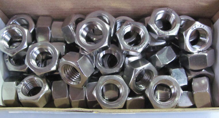 M16 HEX NUTS 316 Stainless Steel (50pcs)