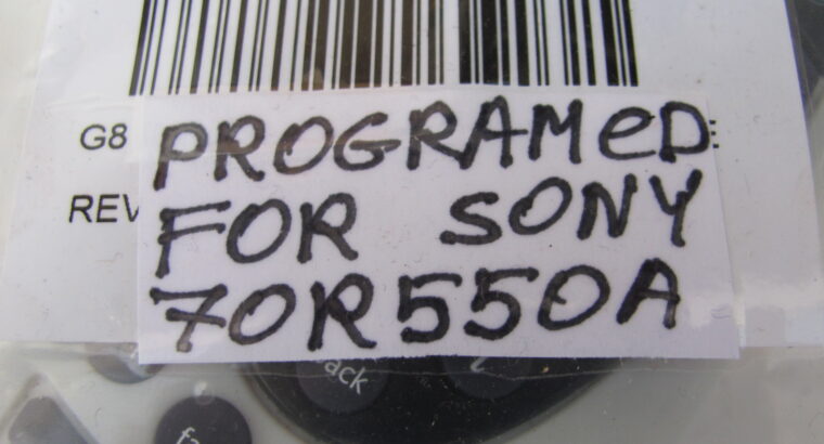 TV SONY KDL-70R550A NON-ORIGINAL remote control