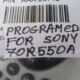 TV SONY KDL-70R550A NON-ORIGINAL remote control