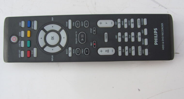 PHILIPS remote Philips DVDR3570H HDD&DVD recorder