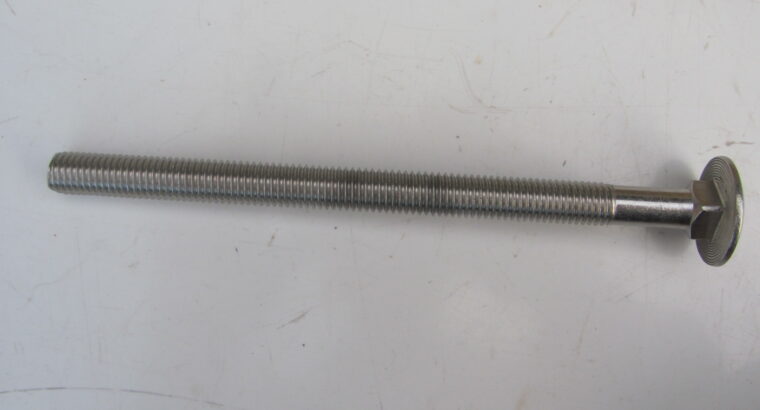 M12 x 180mm 316 Stainless Steel MUSHROOM head