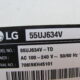 STAND/BASE ONLY for TV LG MGJ653432 without SCREWS