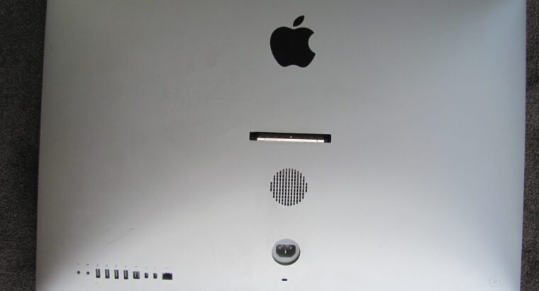 FAULTY APPLE iMAC 27