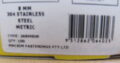 HEX NUTS M8 Stainless Steel 304 (100pcs)