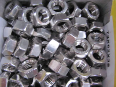 HEX NUTS M8 Stainless Steel 304 (100pcs)