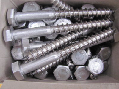 COACH SCREWS 316 Stainless Steel 10mm x 100mm