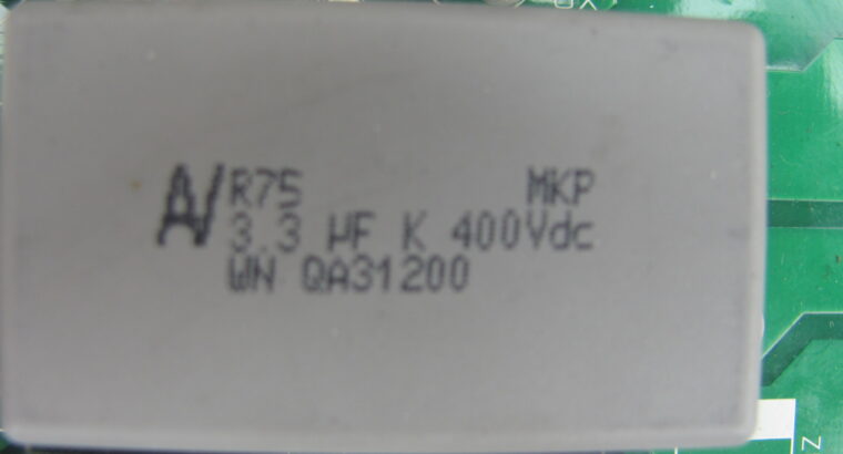 Capacitor 3.3mF 400Vd for OVEN MIELE