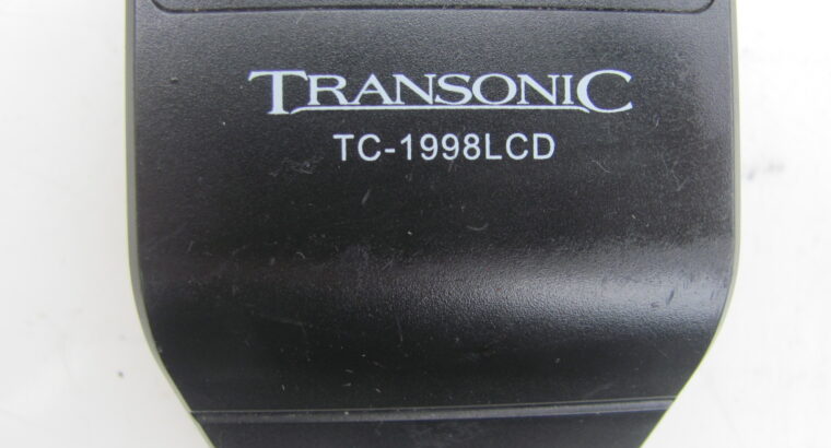 TRANSONIC TV Remote Control TC-1998LCD