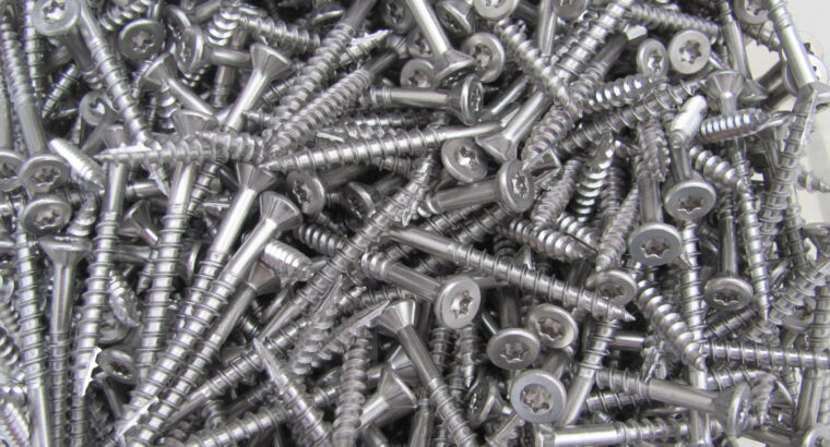 DECKING SCREWS 10G-10 x 50mm 304 S/S (QTY 1000pcs)
