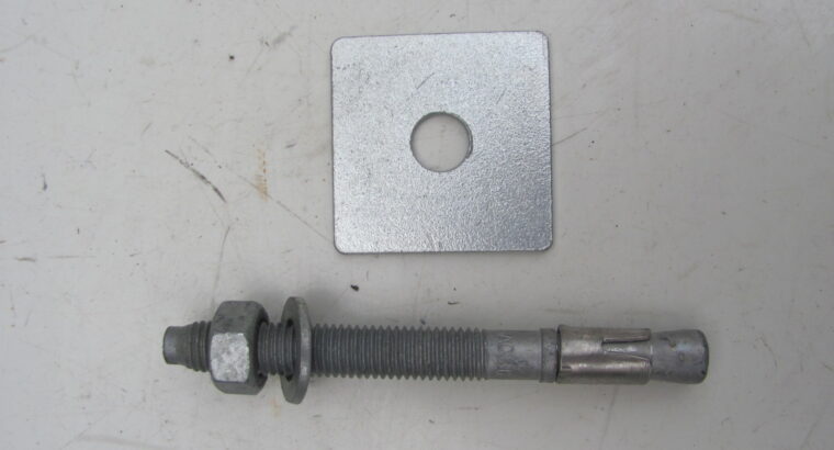 WEDGE ANCHORS 12mm x 120mm GALVANISED(10pcs)