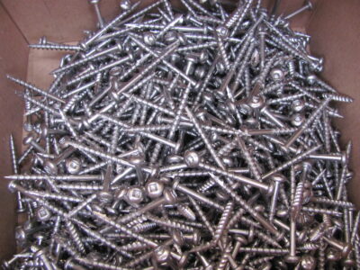 CHIPBOARD s/s 304 SCREWS 8G-10 x 45mm (200)