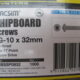 CHIPBOARD s/s 304 SCREWS 8G-10 x 32mm (200)
