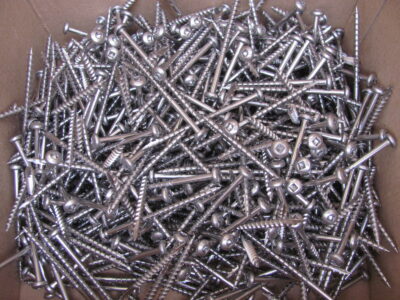 CHIPBOARD s/s 304 SCREWS 8G-10 x 65mm (200pcs)