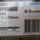 CHIPBOARD s/s 304 SCREWS 8G-10 x 75mm (200)