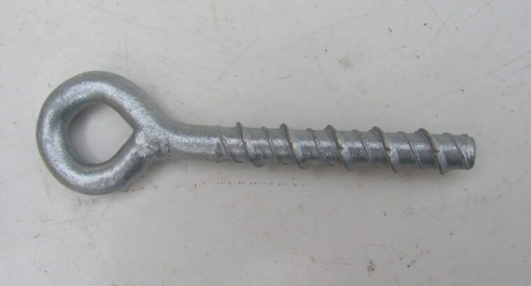 ANCHOR SCREWBOLT GALVANIZED 8mm x 55mm EYEBOLT