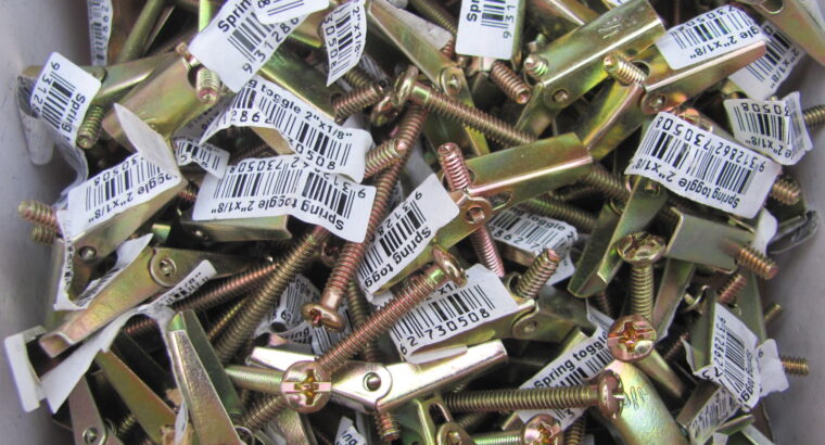 SPRING TOGGLES 3mm x 50mm