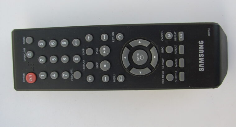 ORIGINAL DVD SAMSUNG 00071A Remote Control