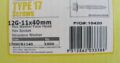 TYPE 17 SCREWS 12G-11 x 40mm GALV (1000pcs)